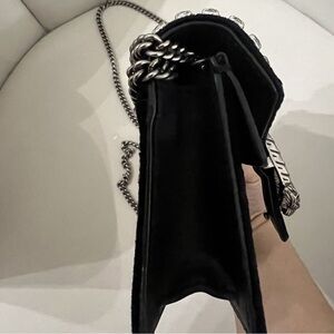 Dionysus crystal embellished velvet super mini bag